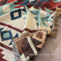 Custom Made 100% cottonOutdoor custom throw woven blanket
